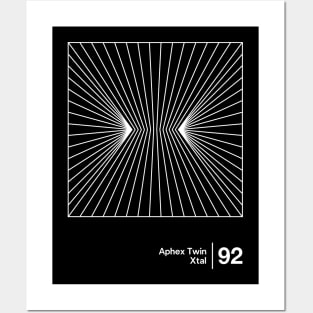 Xtal / Minimalist Style Graphic Design Posters and Art